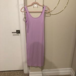 NWT aritzia lilac midi dress